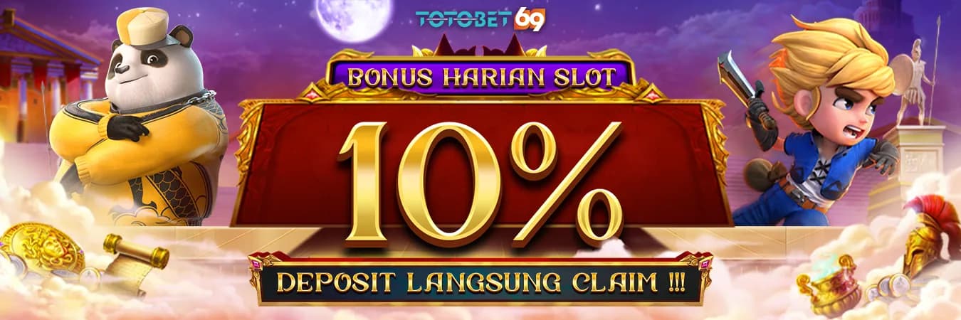 Bonus Deposit 10% Slot